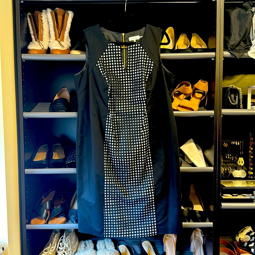 Brand new with tags! Unique cut out sheath dress!